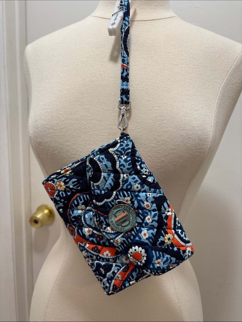 Vera Bradley Marrakesh Paisley Wristlet
